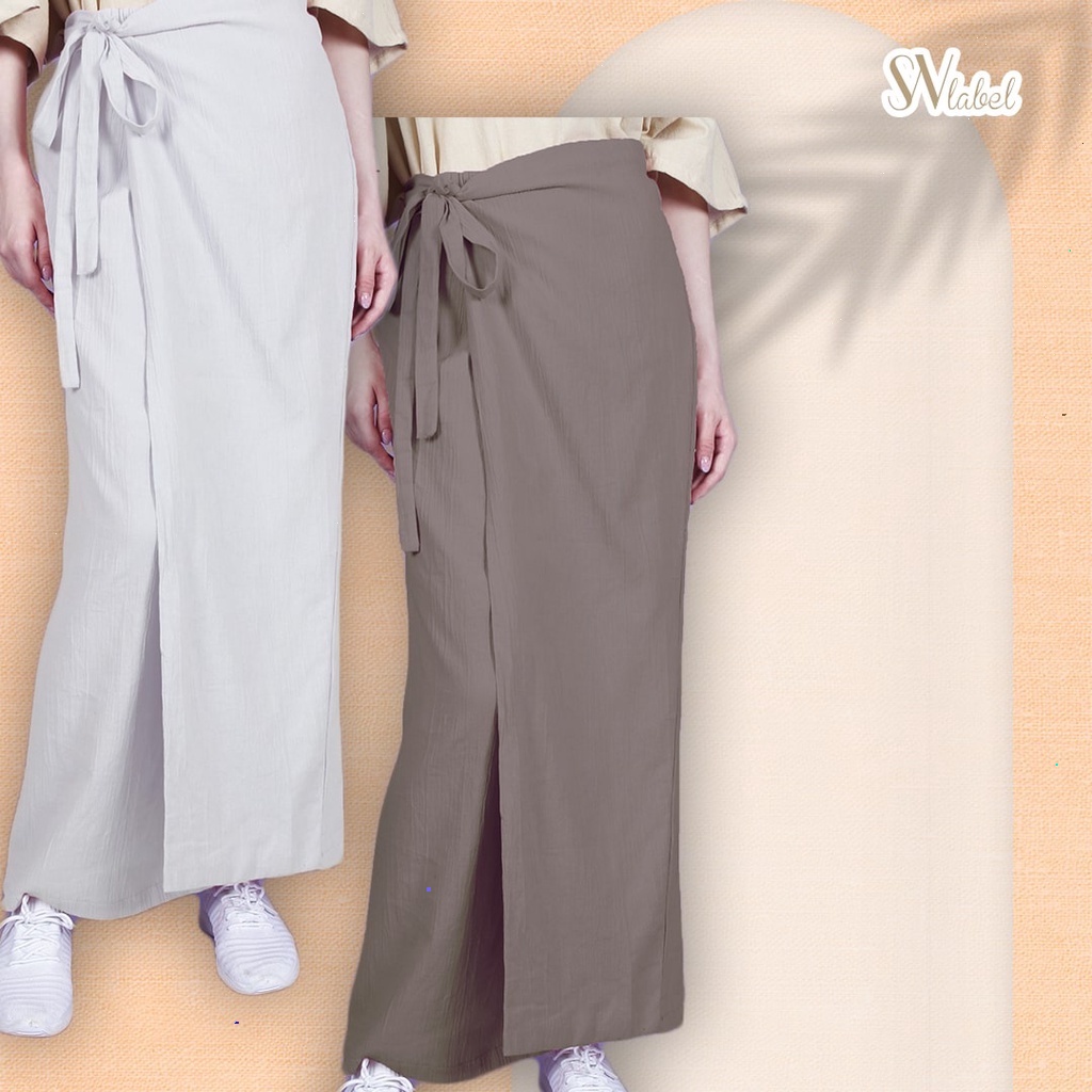 CELANA KULOT ROK TIED LINEN