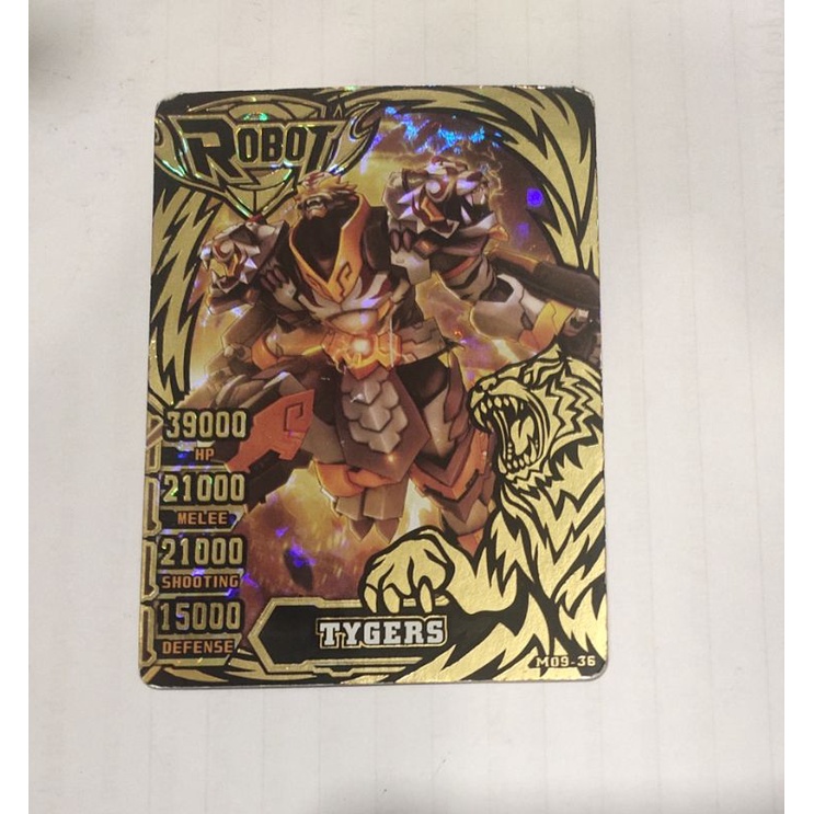 Kartu Hero Of Robots Legendary TYGERS