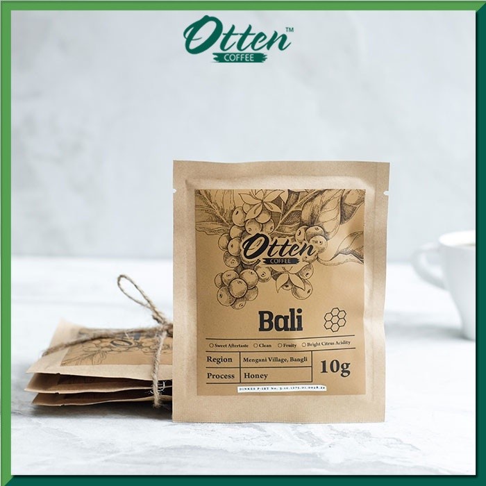 

DRIP COFFEE 10G ARABICA BALI HONEY PROCESS (4 SACHET)