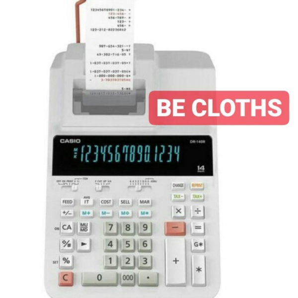 

Jual tools Casio DR-140R Kalkulator - Printing Struk Kasir DR 140 R Print Berkualitas