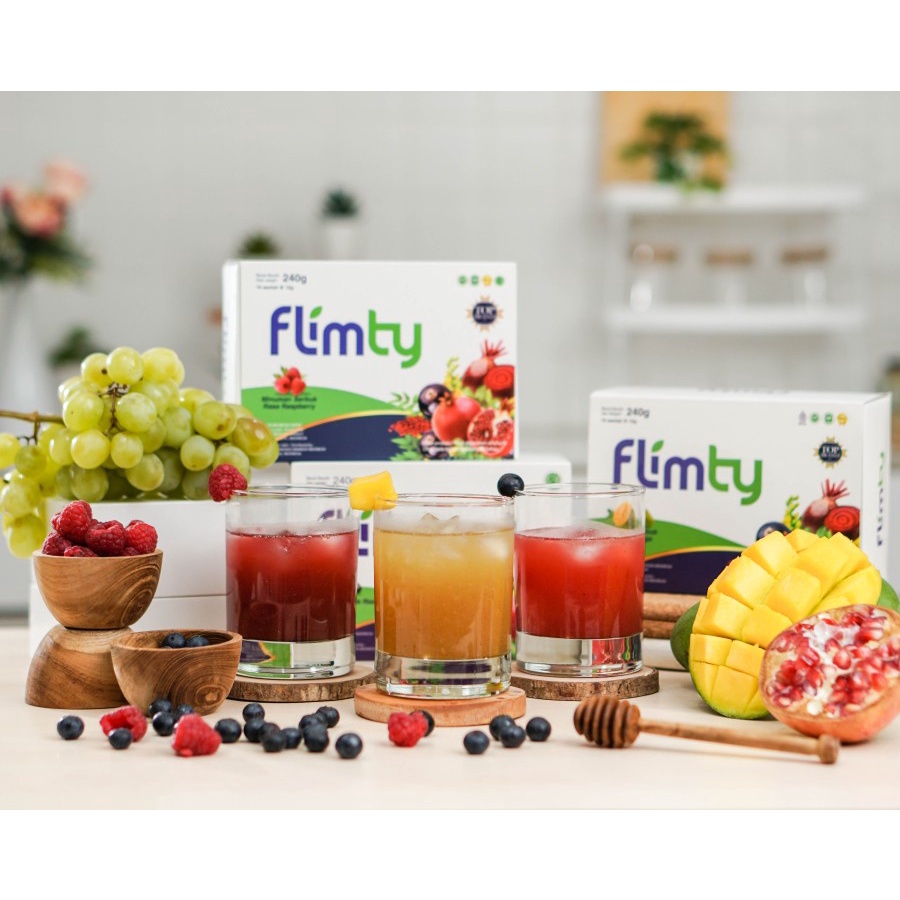 (Bonus Sample) Flimty Flimti Slimty Slimti Fiber BPOM Isi 16 Scht Suplemen Pelangsing Obat