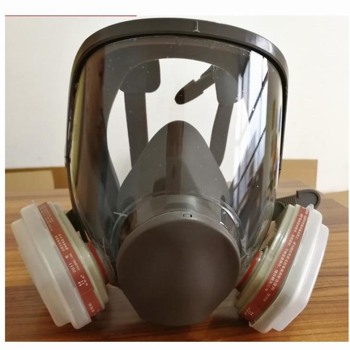 masker gas acid full face masker gas respirator masker cat 2 filter t-garasitoolsindo