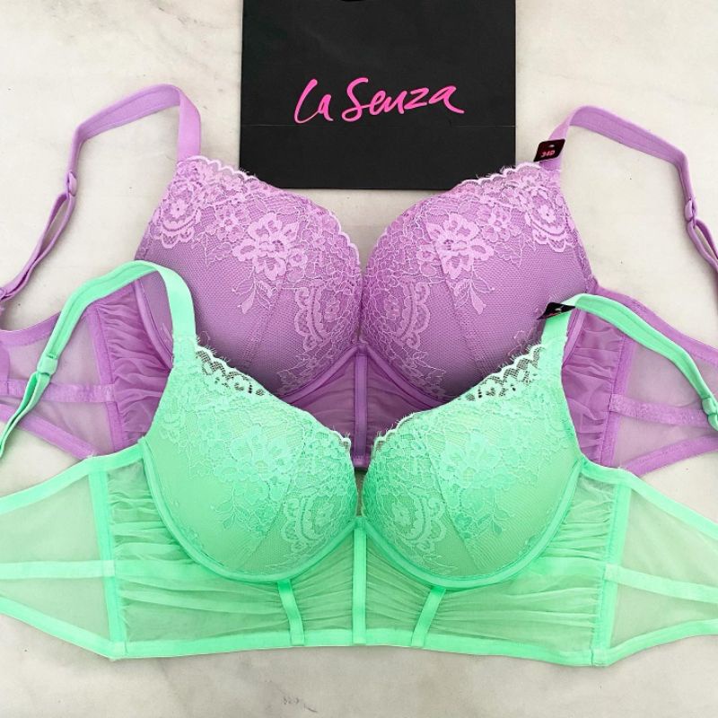 Lasenza La Senza Beyond Sexy Bra Push Up Gel Level 3 Bra Wanita 34DD 11168364