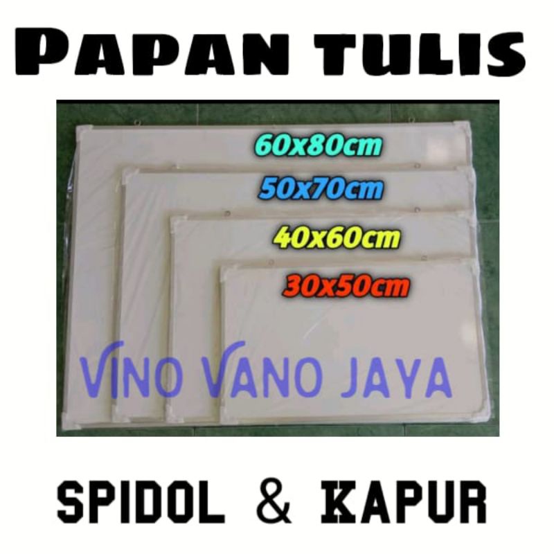 

Papan Tulis spidol&kapur termurah!! [BISA SPAYLETER]