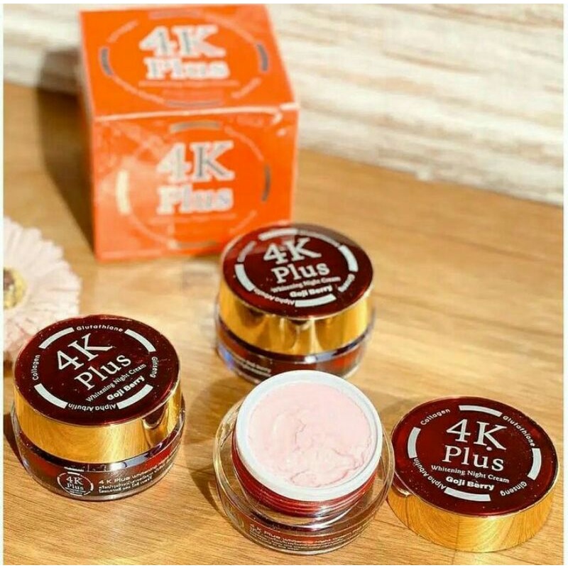 4K Goji Berry Whitening Night Cream For Acne