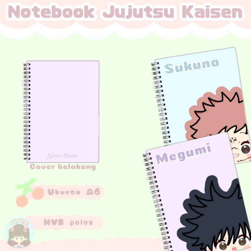 

Notebook Jujutsu Kaisen A6