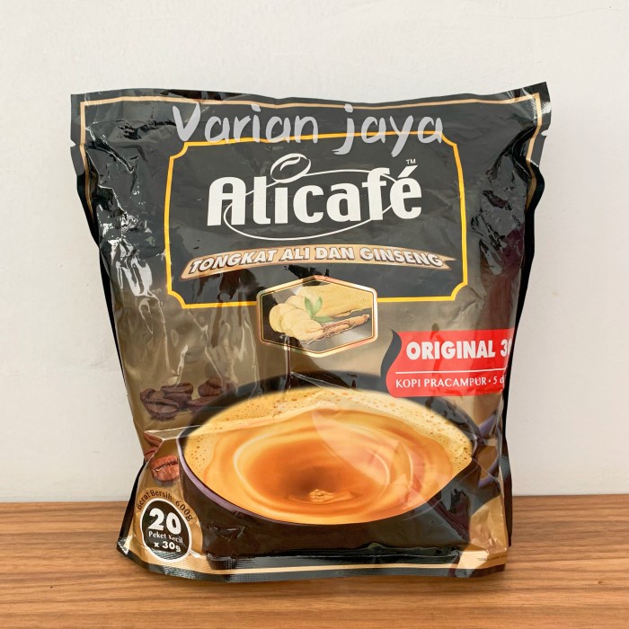 

ALICAFE TONGKAT ALI GINSENG KOPI MALAYSIA COFFEE INSTAN