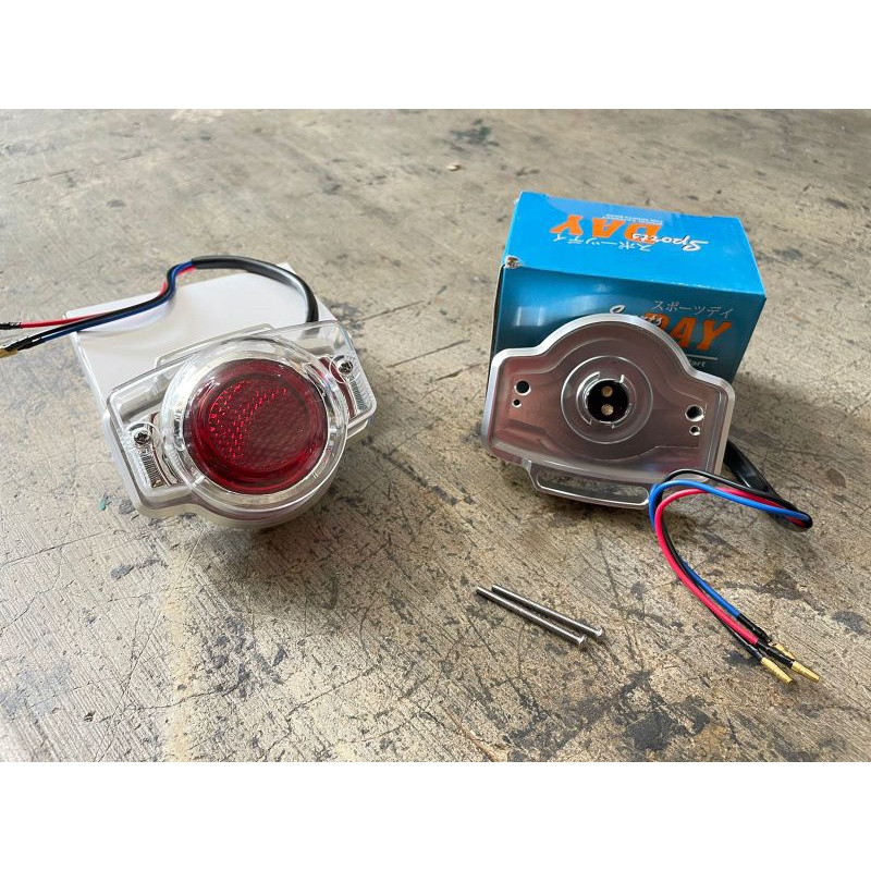 stoplamp assy lampu belakang cb 100 monkey takegawa