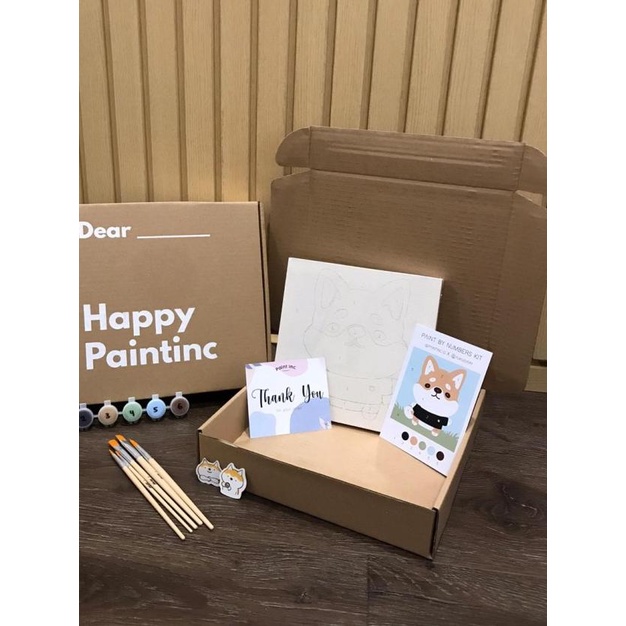 

Paint by Numbers Kit: Paintinc ID X Fukudiary | Painting Kit | Hampers - TANPA KUAS