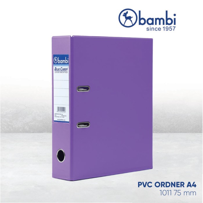 

Bambi Ordner Laf A4 1011 - 90 Fluoro Purple