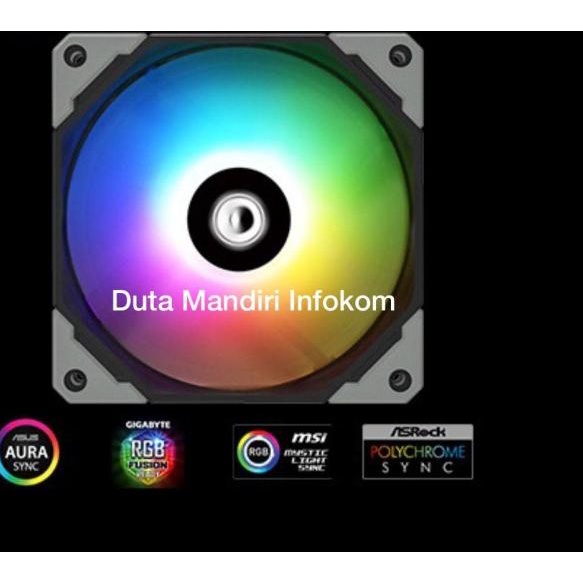 ID Cooling NO-12015 XT Slim ARGB 120mm Cooling Fan PWM Gaming Fan Case