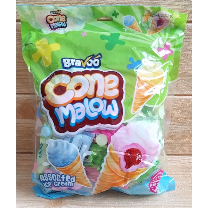 ✔MURAH Marshmallow Cone isi 24pcs / Marshmallow Bentuk Ice Cream