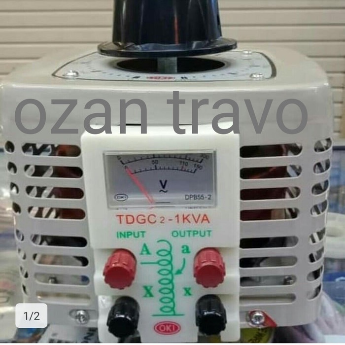 Reg Slide Regulator Oki 1000 Watt Type Tdgc2 1Kva