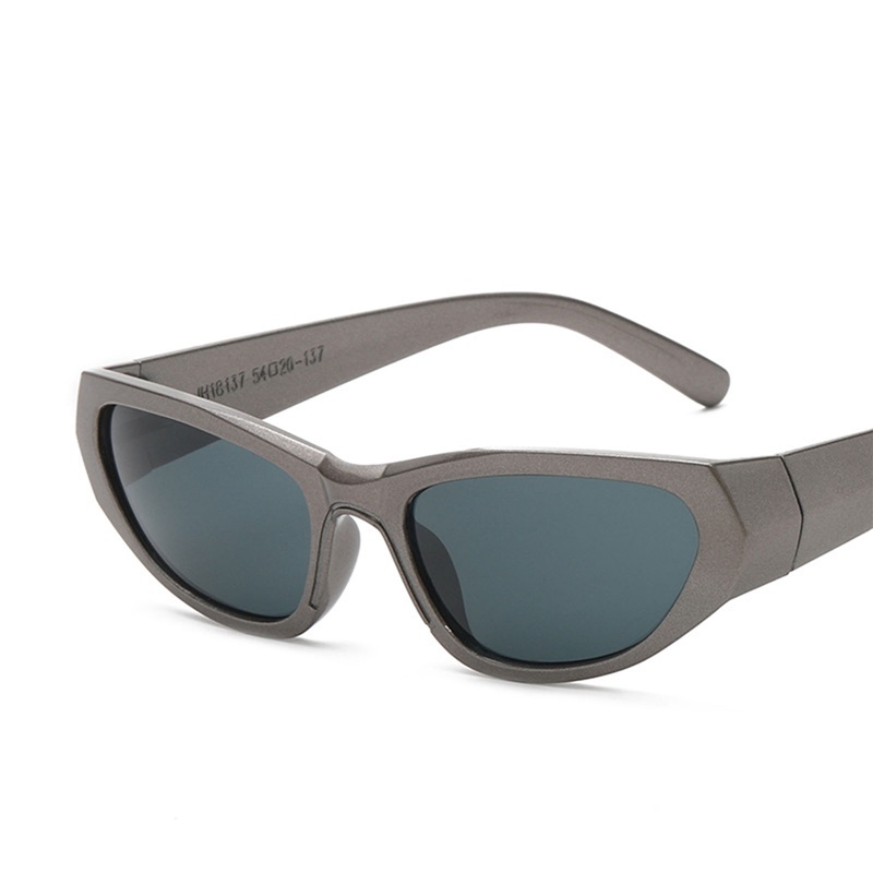 Fancyqube Kacamata Hitam Matahari Tepi Tebal Gaya Punk Hip-Hop Untuk Pria Dan Wanita