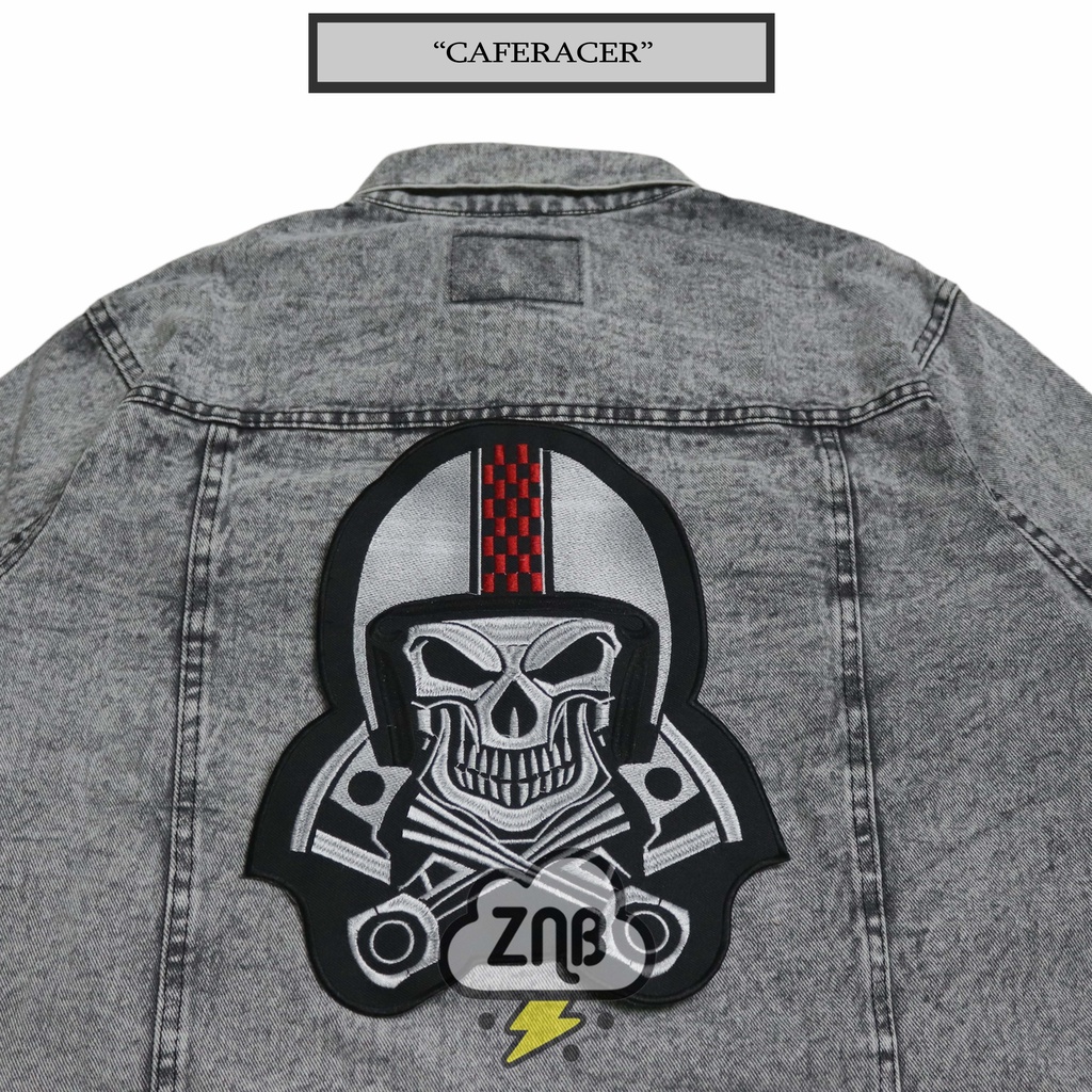 Backpatch Back patch emblem punggung bordir besar jumbo patch motor