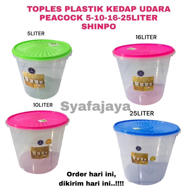 Jual SHINPO - TOPLES PLASTIK KUE KERING KEDAP UDARA / TOPLES UKURAN 6 ...