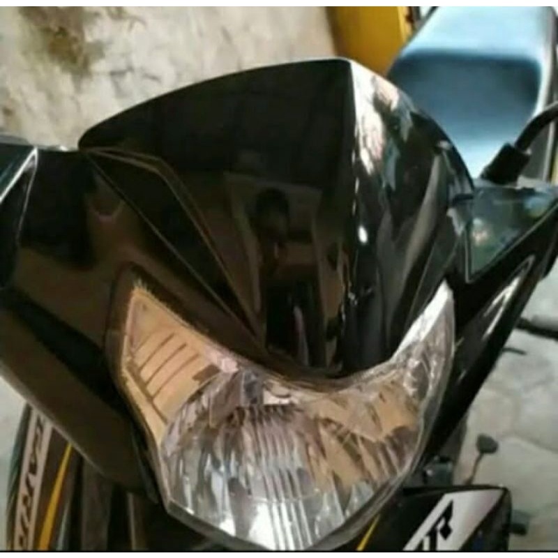 Visor Vega R New Hitam Kualitas Terbaik