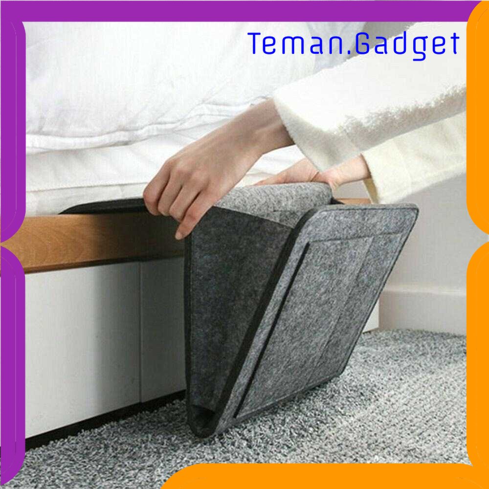 TG-TRV LENZERO Tas Bedside Organizer Sofa Kasur Tempat Tidur Hanging Bag - NL-A-050