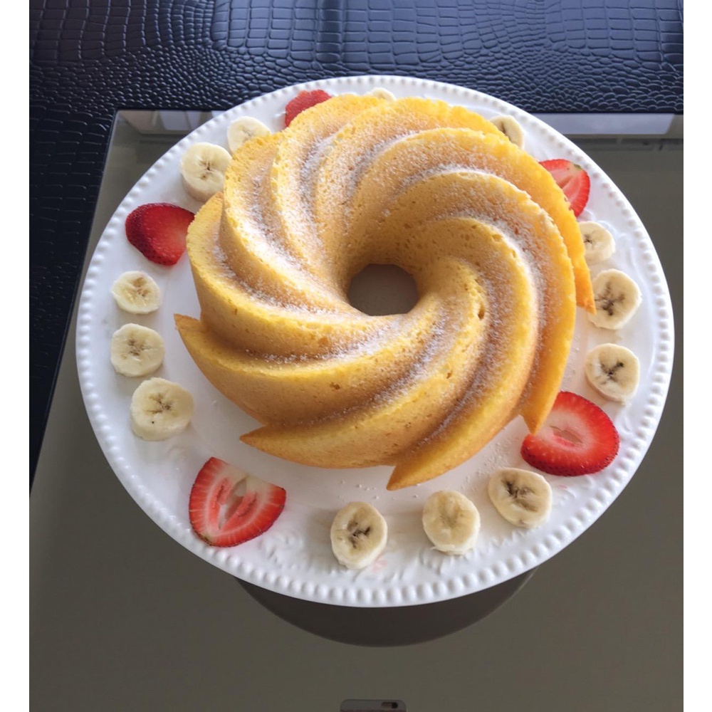 【Silikon】Cetakan Puding Spiral/Loyang Kue Swirl/Cetakan Kue Swirl/Pudding Spiral Mold