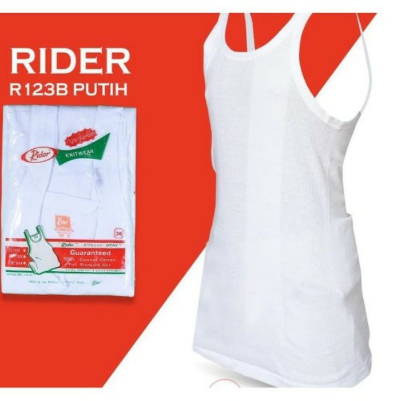Singlet Rider / sporot rider / singlet pria / kaos dalam pria / singlet Rider pria termurah