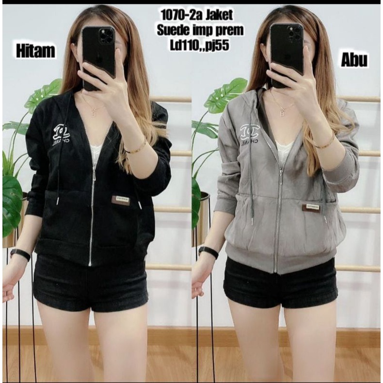 JAKET WANITA SUEDE IMPORT