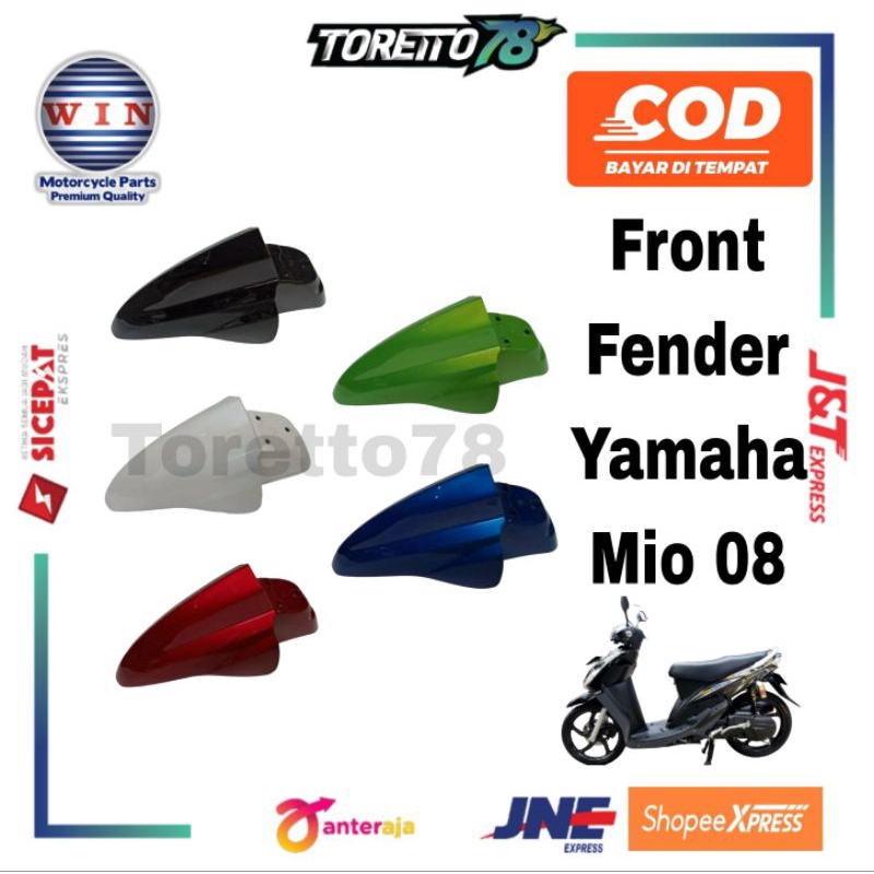 Front Fender Slebor Spakbor Depan Yamaha Mio 2008 Merk Win