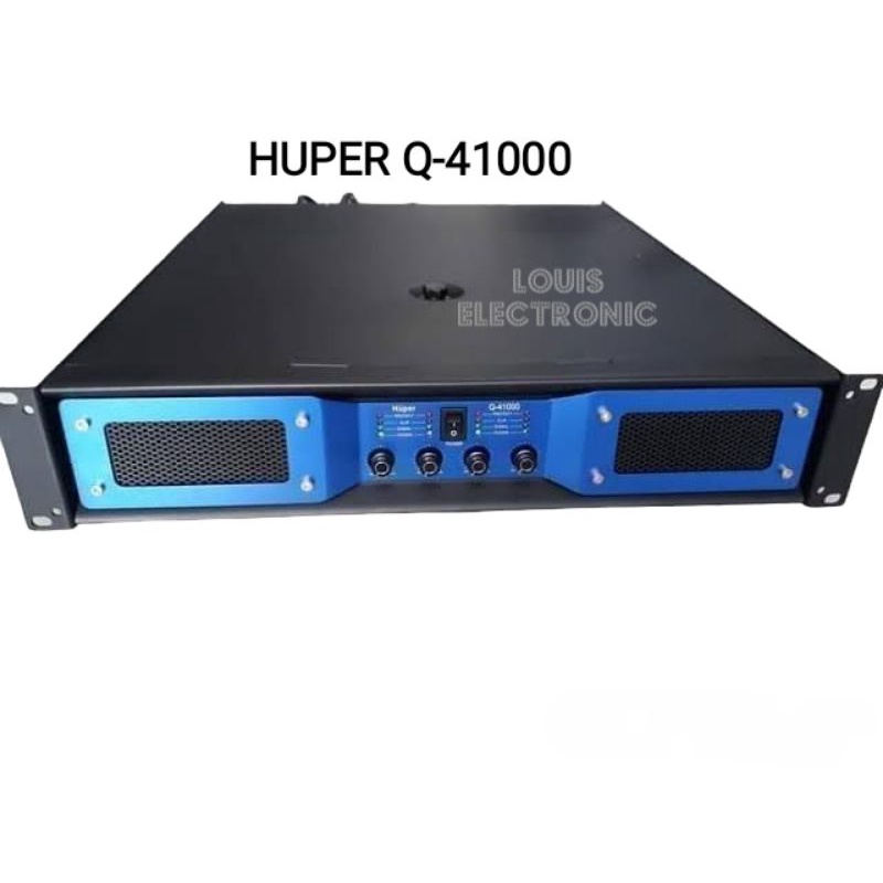 Power Amplifier HUPER Q-41000 4 Channel ORIGINAL