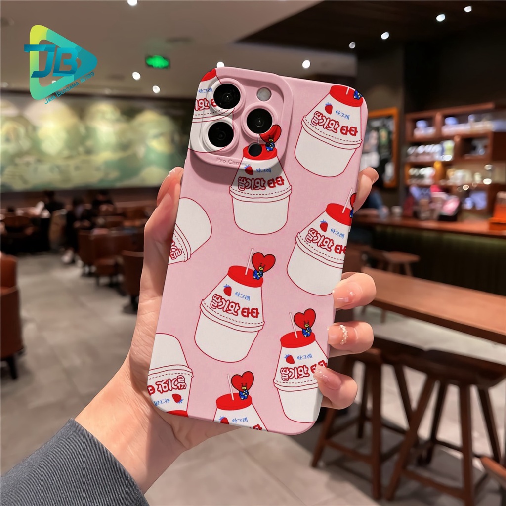 CUSTOM CASE SOFTCASE SILIKON PROCAMERA YOGURT CUSTOM OPPO REALME VIVO XIAOMI SAMSUNG INFINIX IPHONE FOR ALL TYPE JB6222