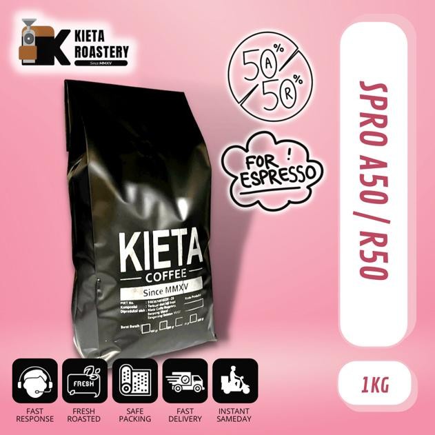 

TERBARU Biji Kopi 1kg Espresso Blend 50 arabika / 50 robusta /KOPI RUBE/KOPI SLB/KOPI KAPAL API/KOPI