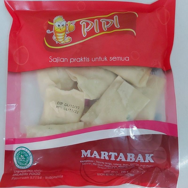 

Pipi Martabak Seafood 250gr