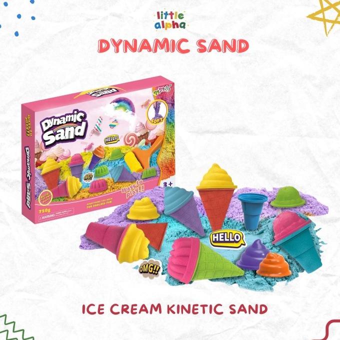 Dynamic Sand - Mainan Kinetic Pasir Anak
