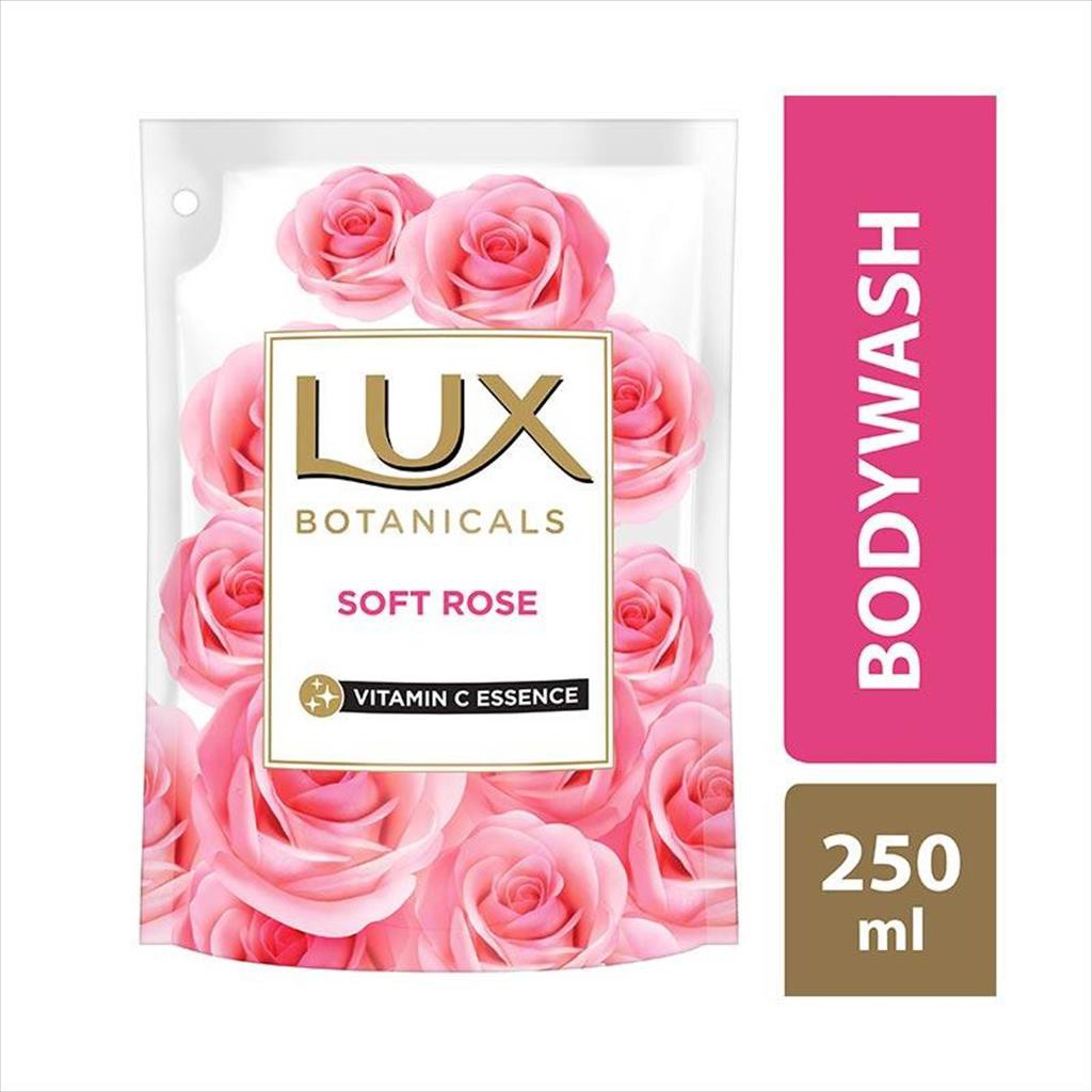 LUX BODY WASH SOFT ROSE 250 ML