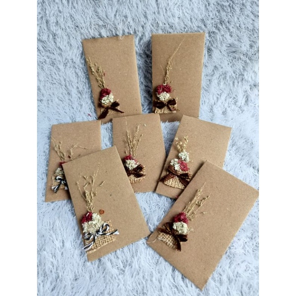 

amplop rustic/vintage/kraft/kartu ucapan