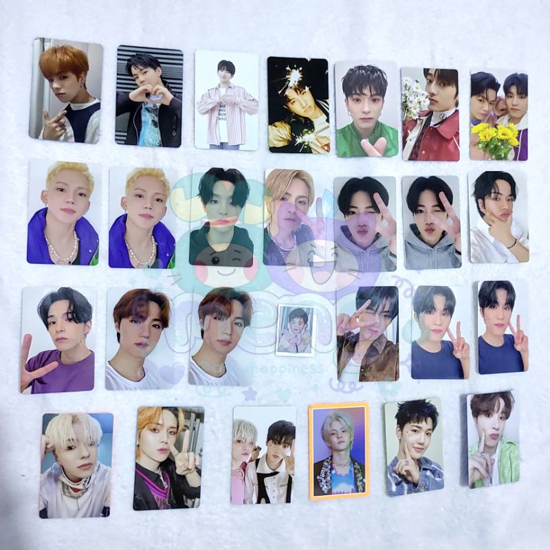 PHOTOCARD OFFICIAL TREASURE THE FIRST STEP THE SECOND STEP CH1 SELCA JAEHYUK · AR FIRST EDITION FA J