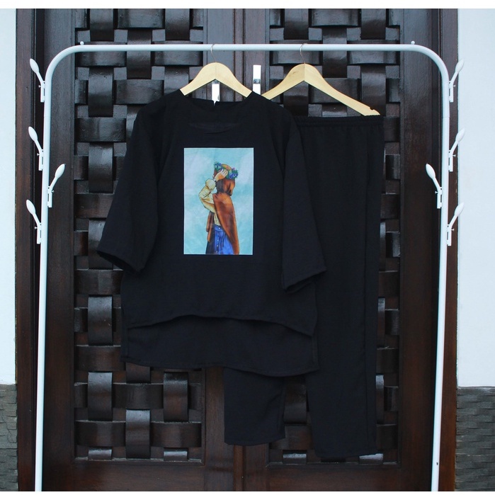 SETELAN WANITA HIJAB // CRINKLE AIRFLOW // OUTFI SABLON VIRAL