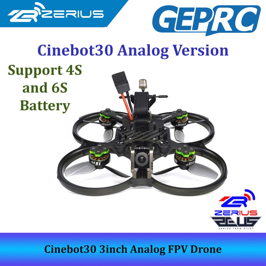 GEPRC Cinebot30 Analog FPV Drone