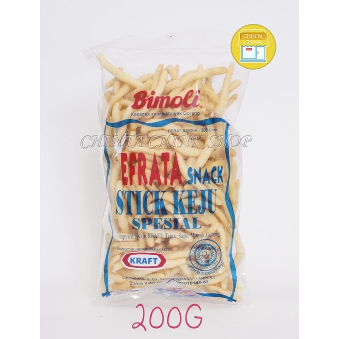 

T0P STIK KEJU KRAFT EFRATA SPESIAL KEMASAN 200G NICE
