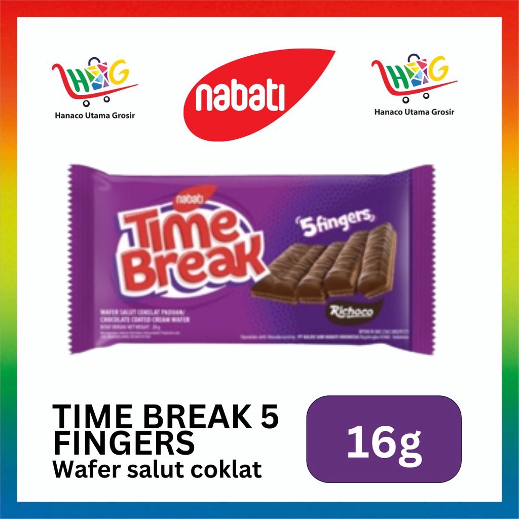 Nabati Time Break Extra 16 gr [ 1 PCS ]