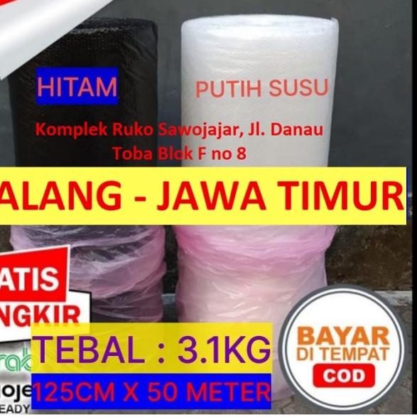 

Buble Wrap Roll - Hitam 2kg