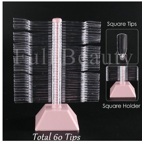 120 NAIL TIP RAK DISPLAY KUKU BENTUK KIPAS BUNDAR NAIL COLOR DISPLAY CHART NAILTIP