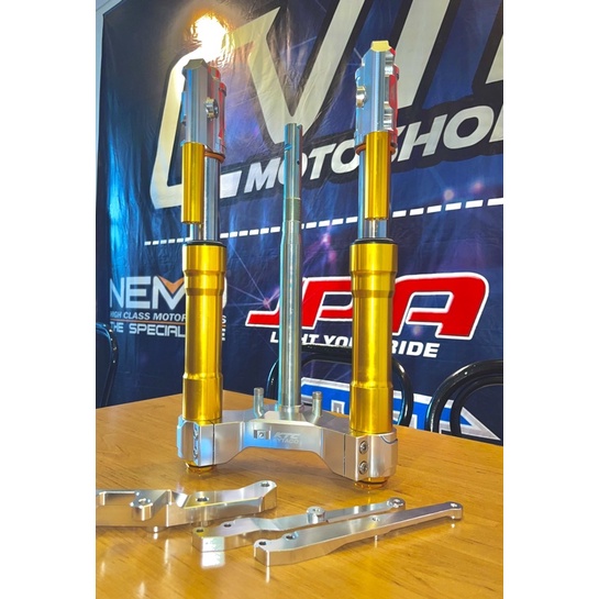 TERLARIS Suspensi Depan USD bottom KTC Kytaco Yamaha Nmax GOLD