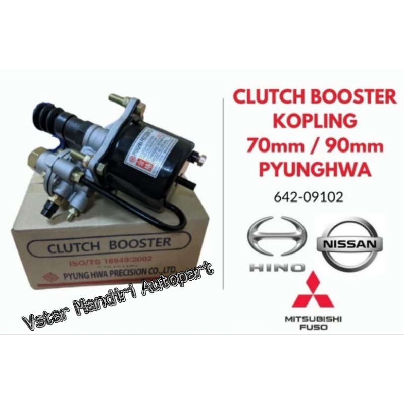 CLUTCH BOOSTER KOPLING 70mm / 90mm PYUNGHWA | 642-09102