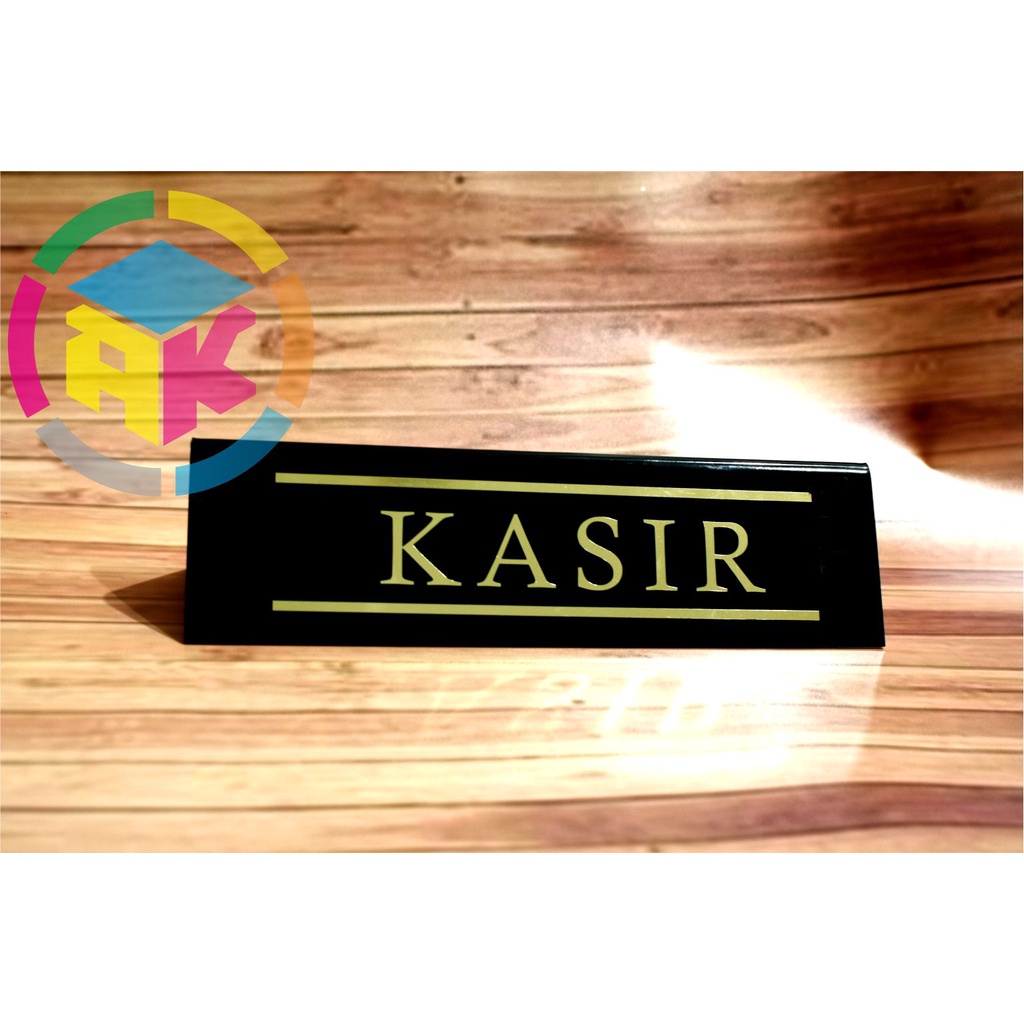 

Akrilik Kasir Tipe 2 Acrylic custom signage