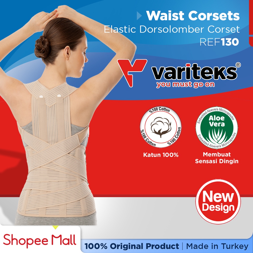 VARITEKS 130 Variteks Elastic Dorsolomber Corset