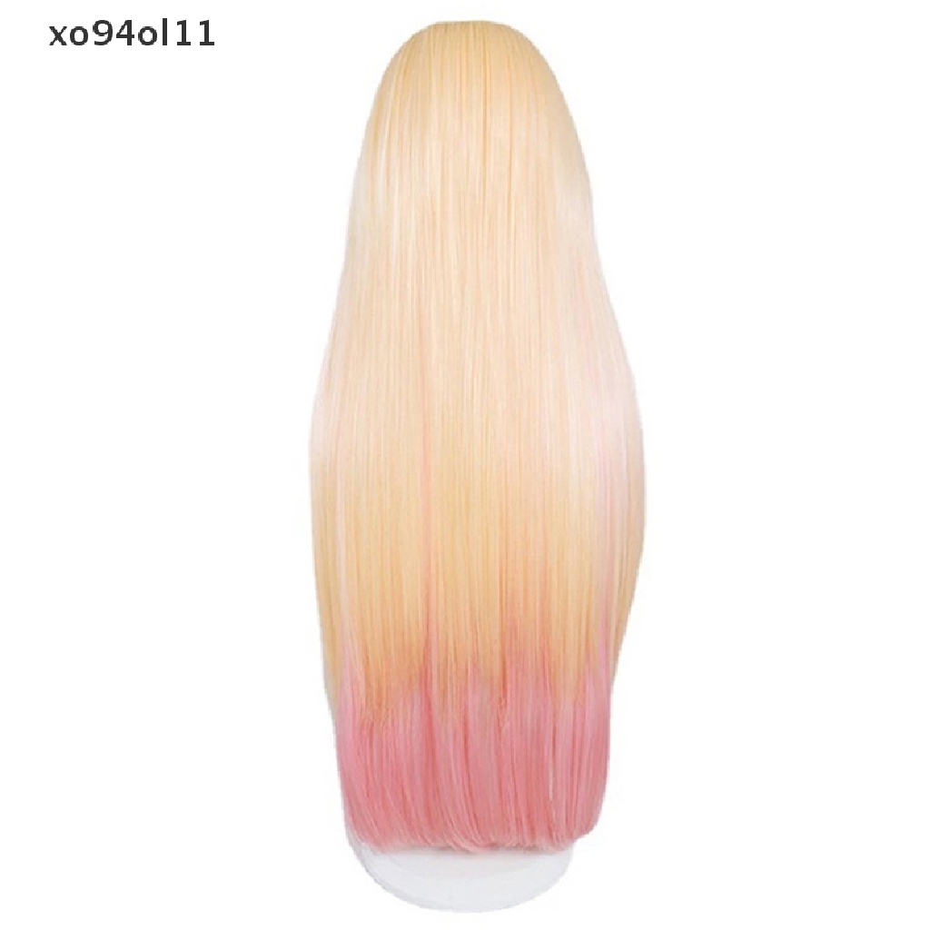 Xo Wig / Rambut Palsu Model Anime My Dress-Up Darling Marin Kitagawa Warna Kuning Gradasi Untuk Cosplay