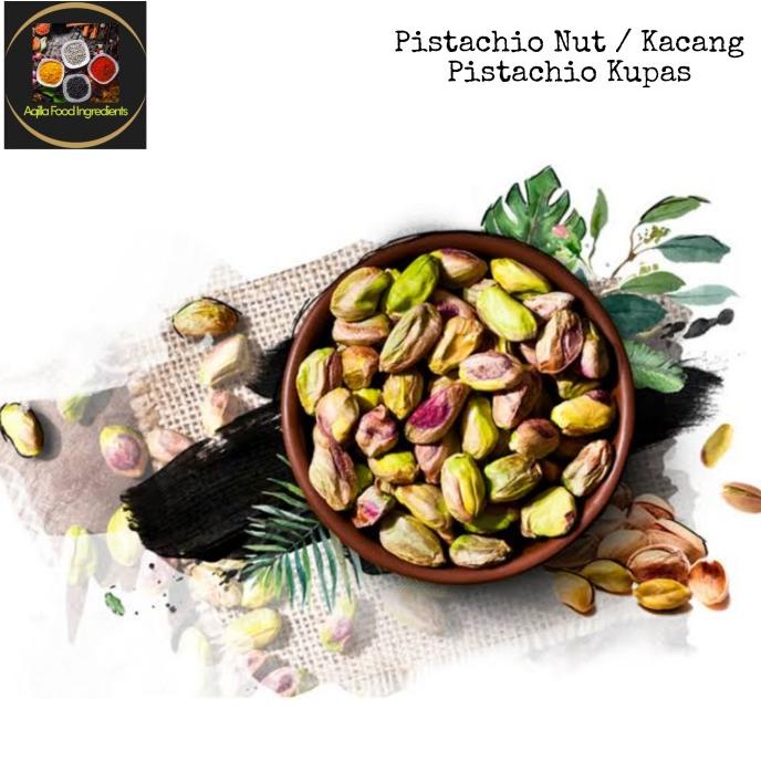 

Pistachio Nut / Kacang Pistachio Kupas - 100gr