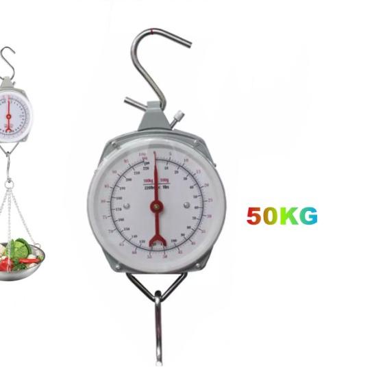 Timbangan Gantung 50kg LESINDO Hanging Scale Timbangan Buah