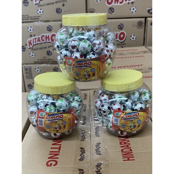 

Kitacho Cokelat Bola toples kecil (4toples)