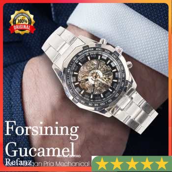 Jam Tangan Mekanik Mechanical Luxury Pria - Forsining Gucamel G043