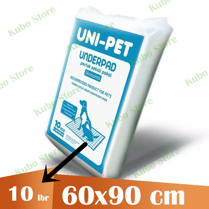 Underpad Unipet 60x90 60 x 90 Alas Pipis Training Pad Anjing Kucing Kelinci